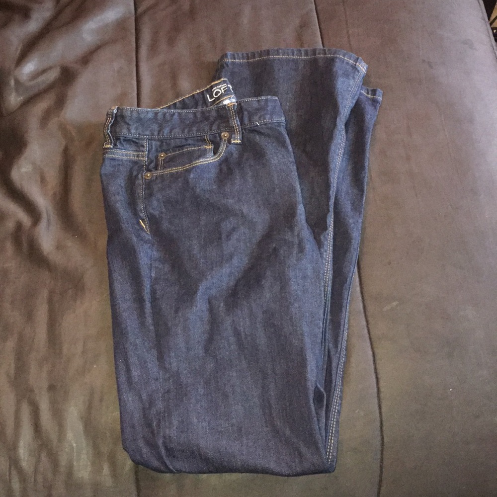 Loft Modern Boot Cut Jeans